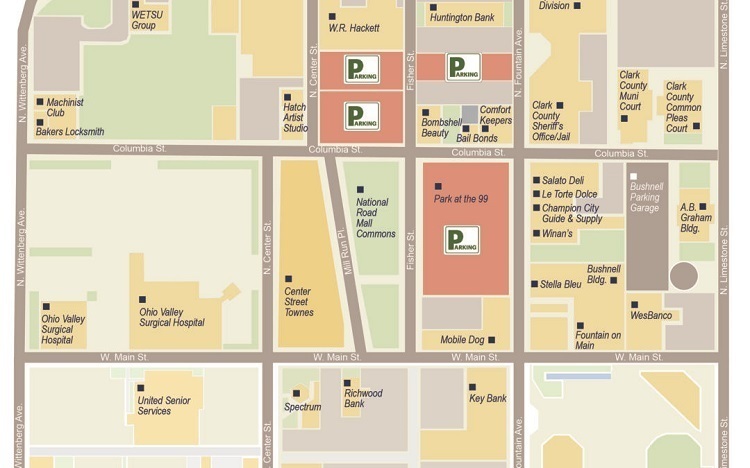 Mesa Az Public Parking Map
